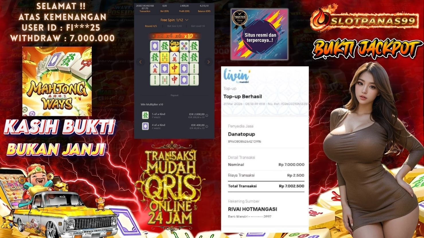 SLOTPANAS99 JACKPOT SLOT MAHJONG WAYS